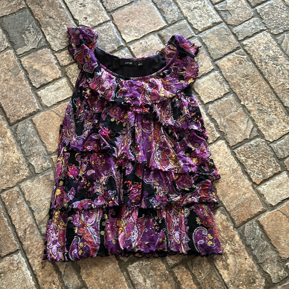 A.P.T 9 Paisley Blouse